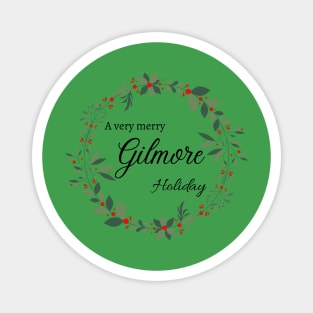 A Very Merry Gilmore Holiday-Dark Magnet